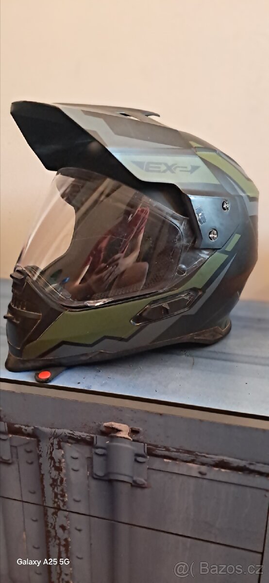 Helma na motorku/čtyřkolku