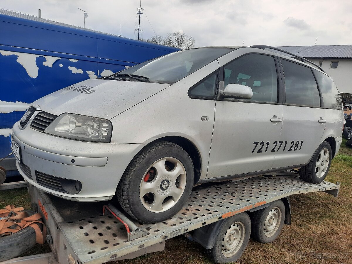 seat alhambra 1.8turbo automat rv2003