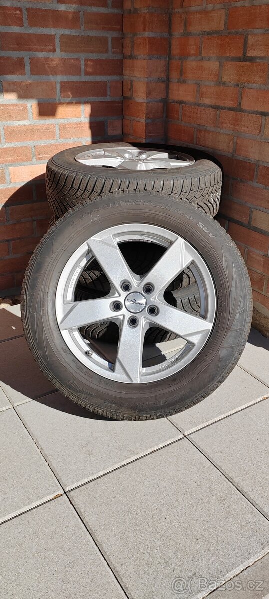 Alu kola 17" škoda kodiaq, VW, seat, audi