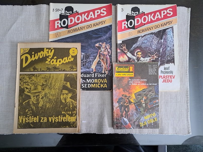 Staré sešity Rodokaps a jiné