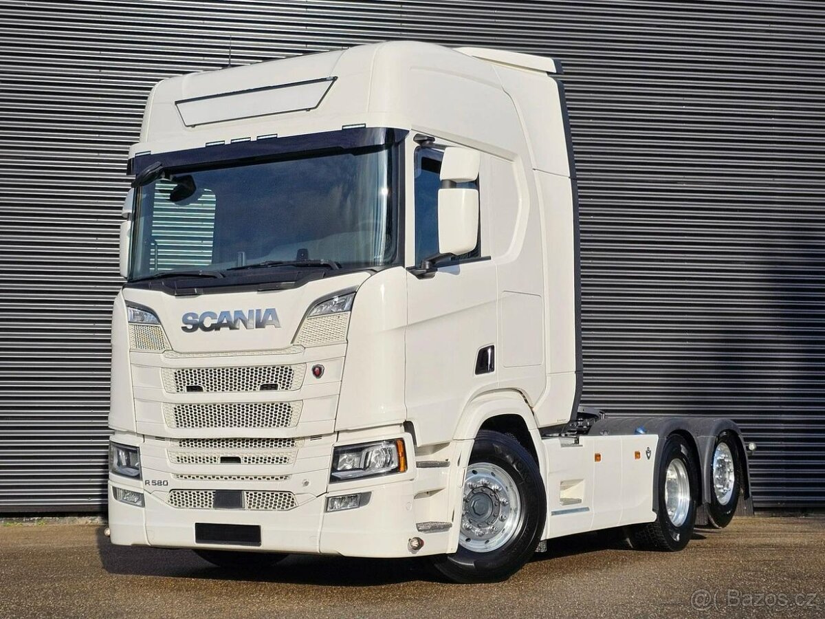Scania R580 V8 6x2 / Full air / PTO