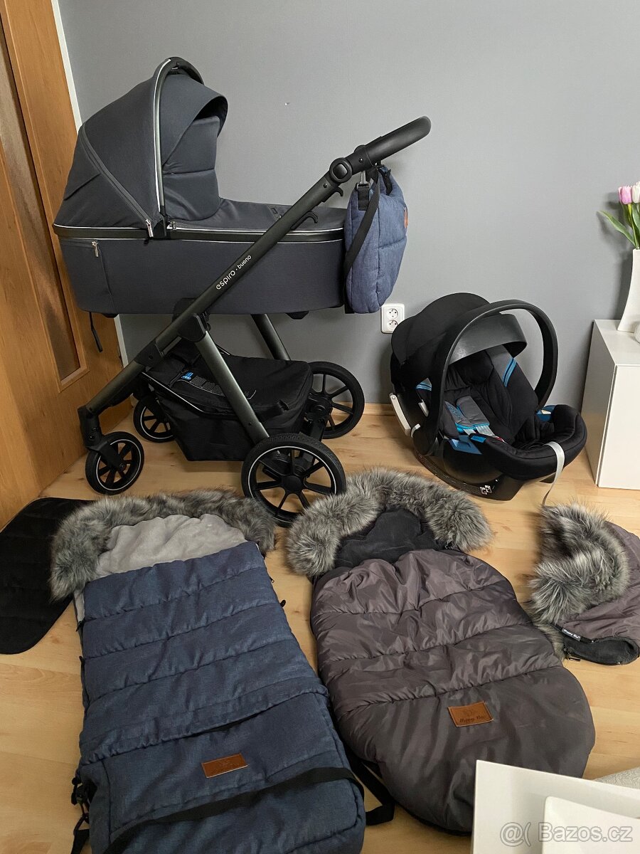 Nový-Kočárek ESPIRO - Bueno + autosedačka Cybex