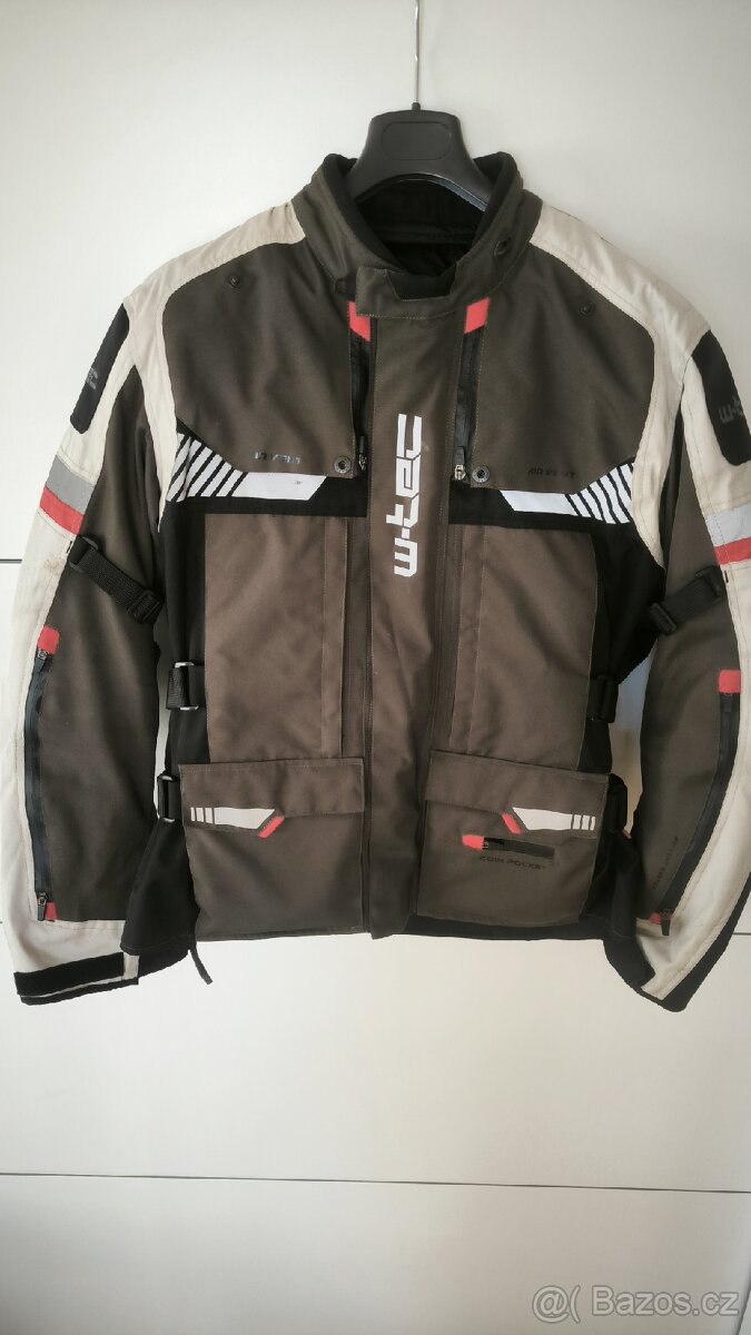 Textilní moto bunda W-TEC - dlouhá