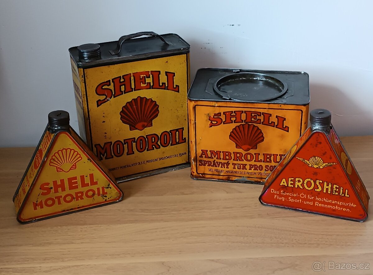 Plechovky od oleje - Sháním