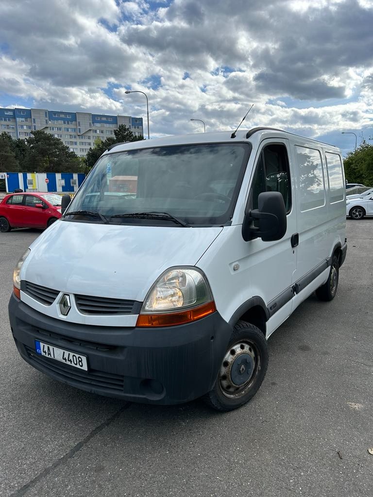 Pronájem dodávky Renaul Master