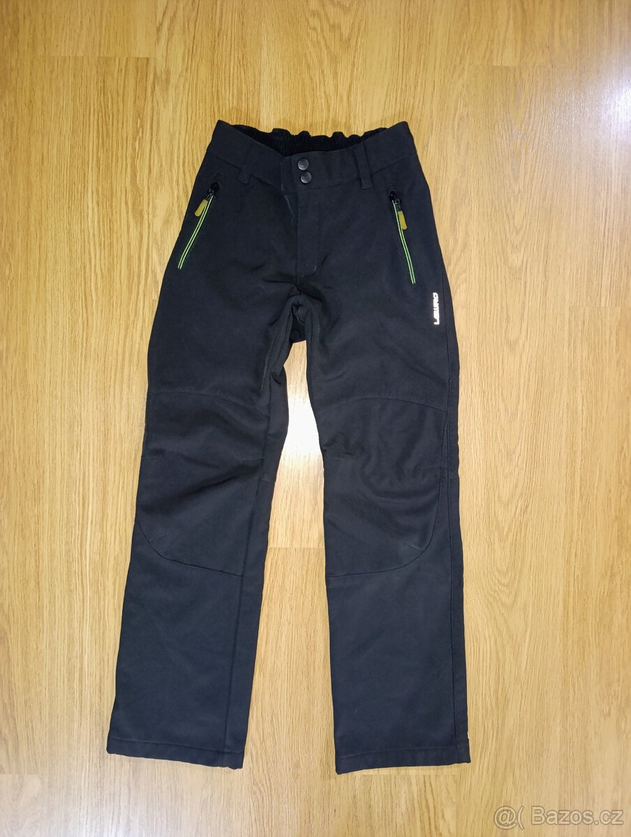 Softshellové kalhoty 152 / 158 Lewro zateplené