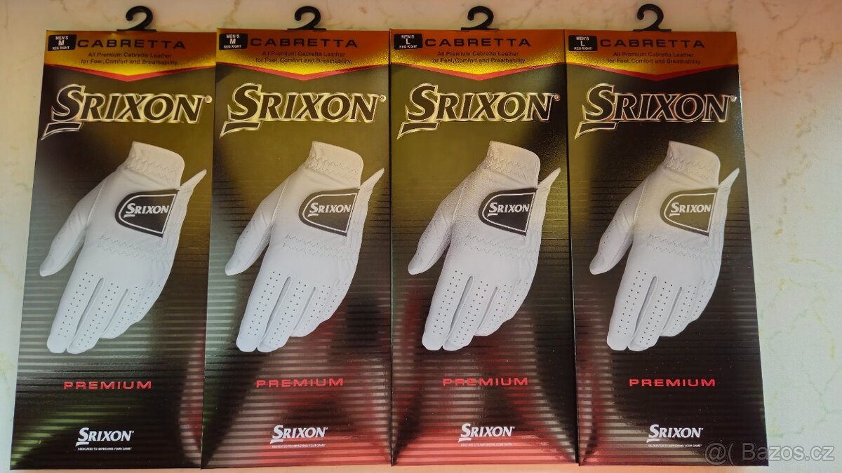 Prodám nové golfové rukavice Srixon Cabretta Premium – Pro p