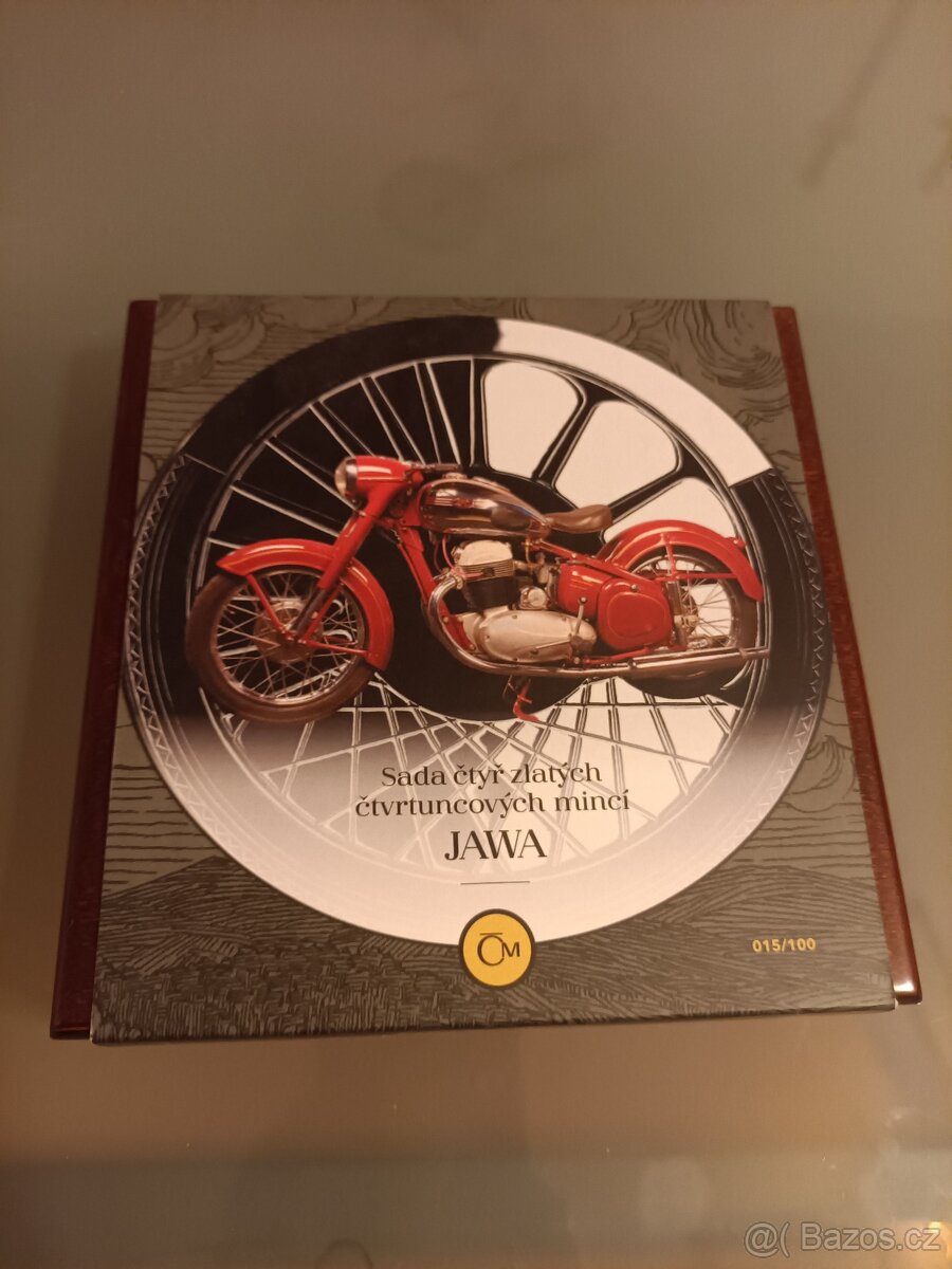 Sada zlatých mincí Jawa