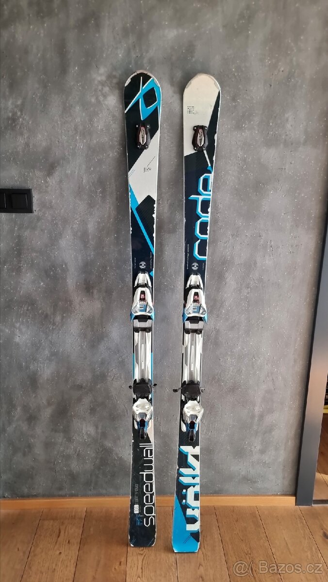 Sjezdove lyze Völkl Code Speedwall + lyzaky Lange RS 110