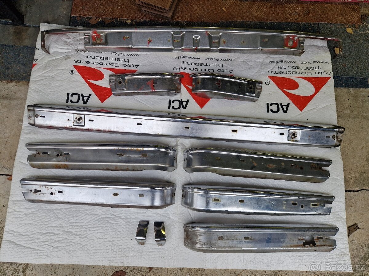 BMW e30 nárazníky chrom I. část fotek