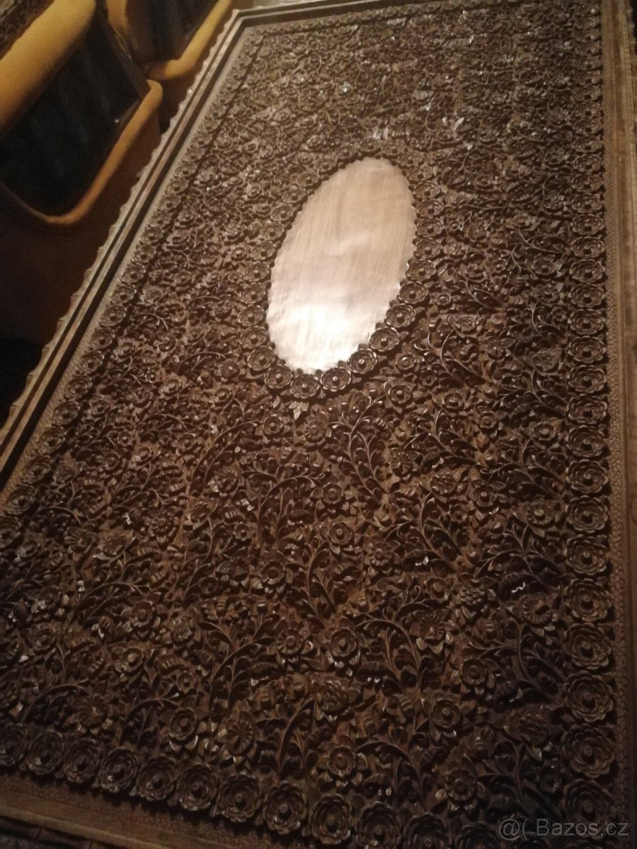 Velký Masivní dřevěný stůl Indie