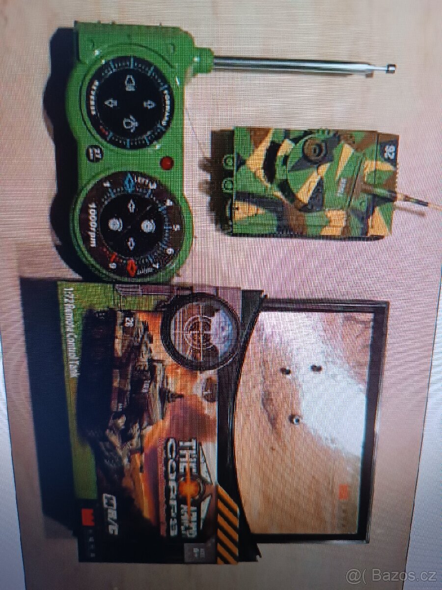Tank na dálkové ovládání