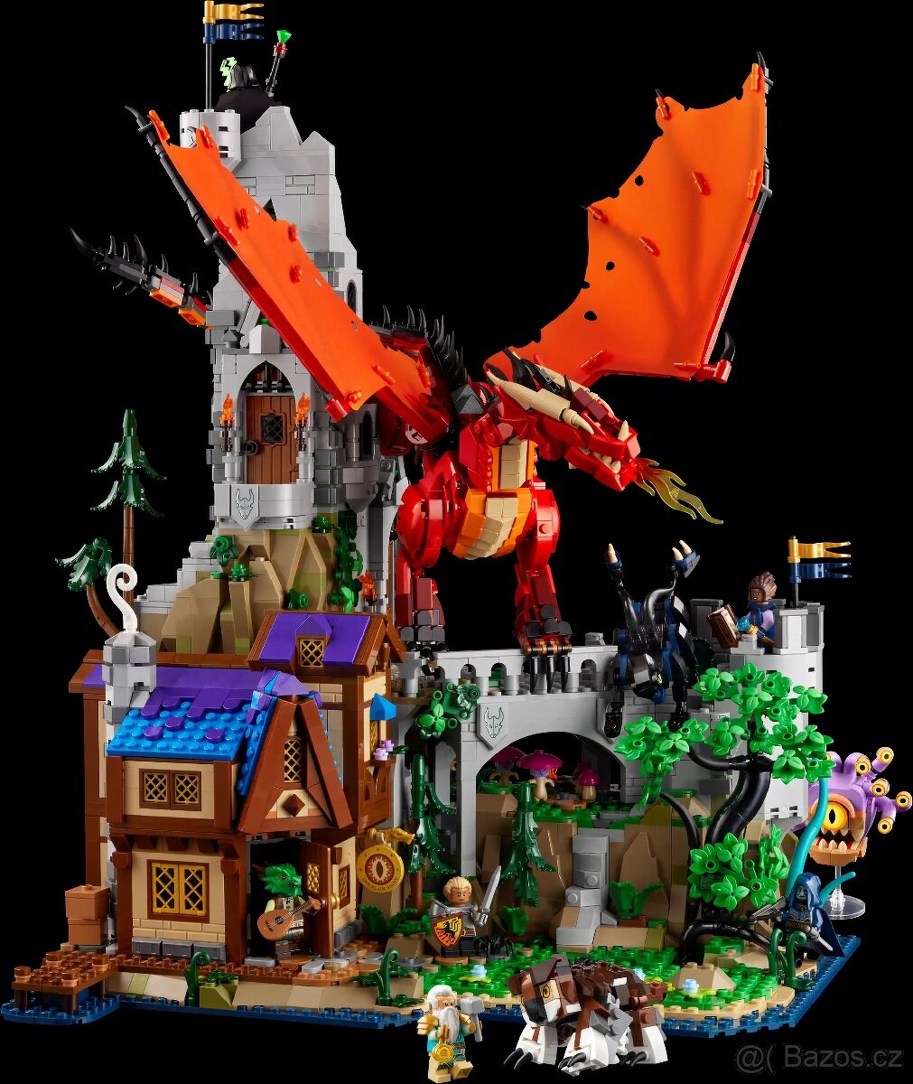 Lego 21348 Dungeons & Dragons: Příběh Rudého draka


