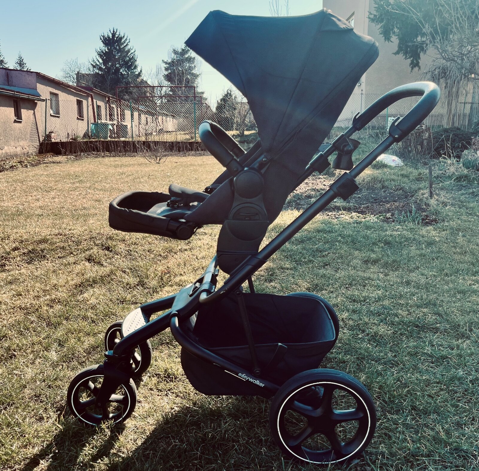Easywalker Harvey3 shadow black dvojkombinace +výbava XL