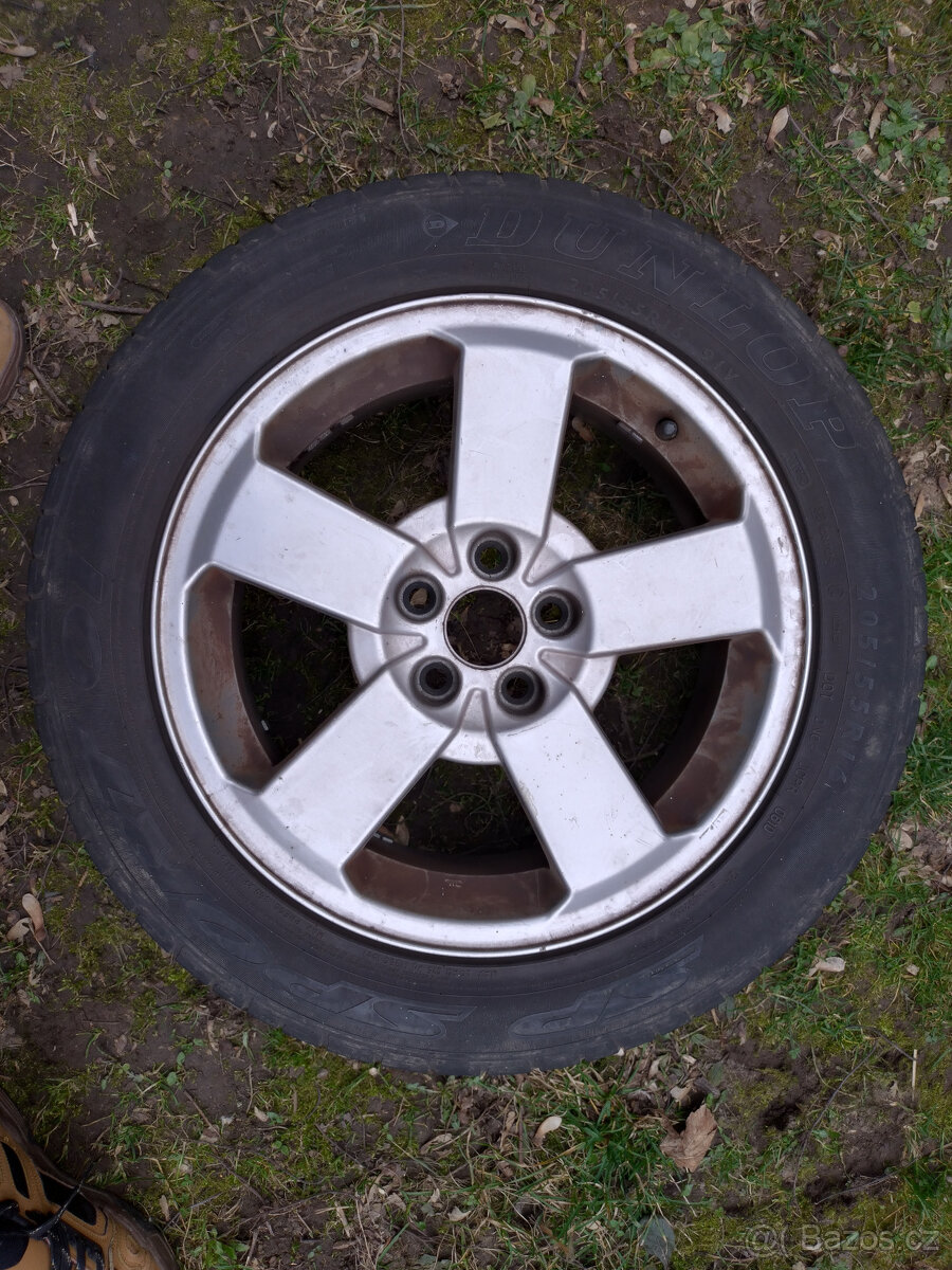 Disky Skoda Elektron na pneumatikach 205/55R16, 4 kusy