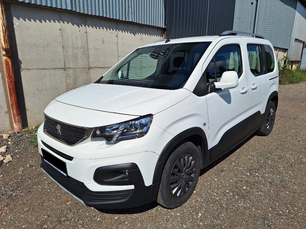 Peugeot Rifter 1.5 BlueHDI 96kw 1. majitel 2020