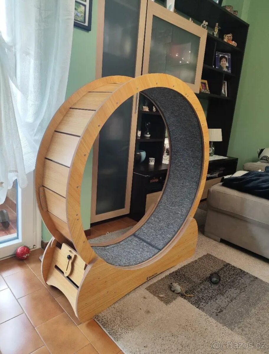 Běhací kolo pro kočky