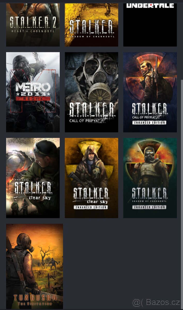 Prodám nadupaný Steam učet