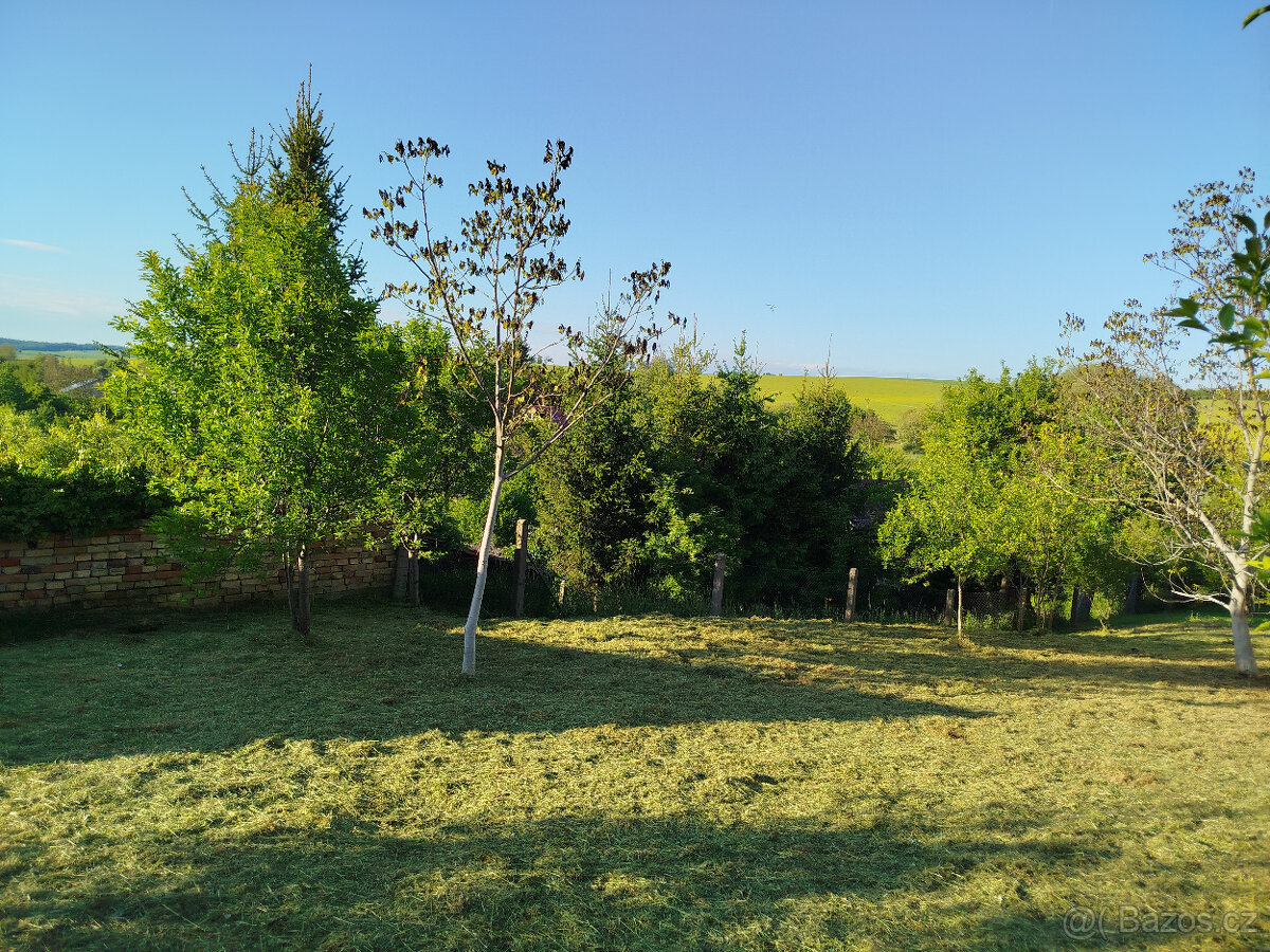 Stavební pozemek 842 m² v čisté přírodě Lubná u Kroměříže