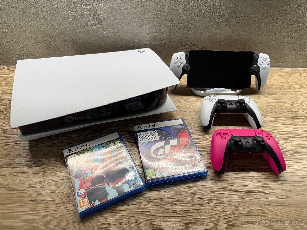 PS5 + 2x DualSense + PS Portal
