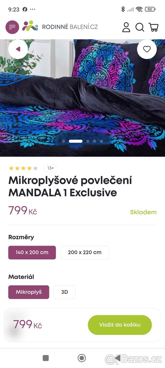 Ložní povlečení na 2 postele