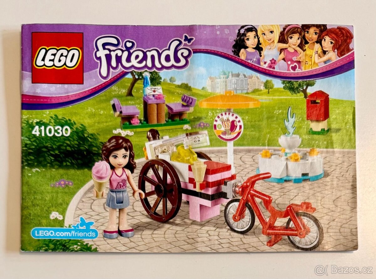 Lego Friends 41030 Olivia a zmrzlinářské kolo