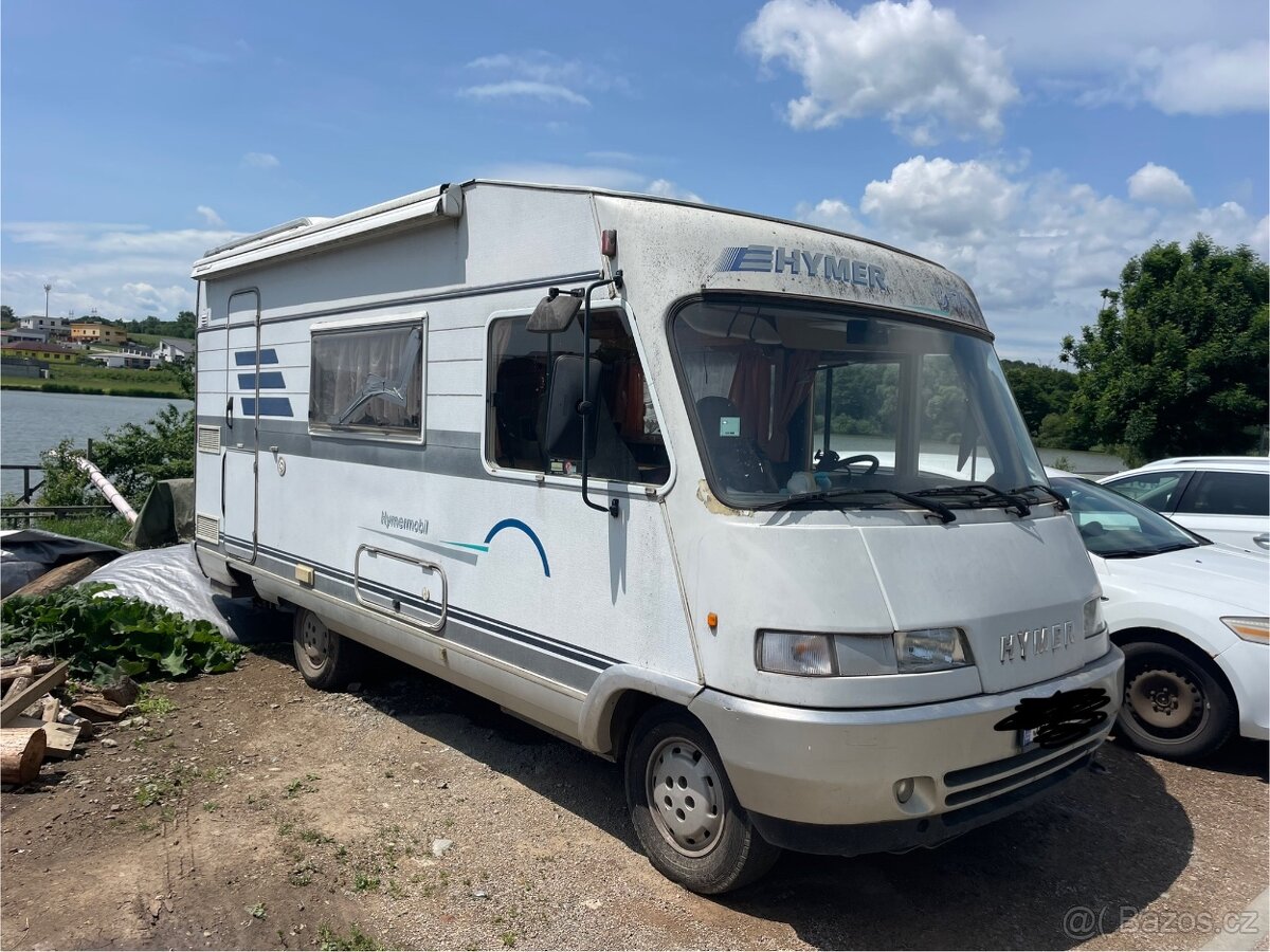 Obytný automobil hymer
