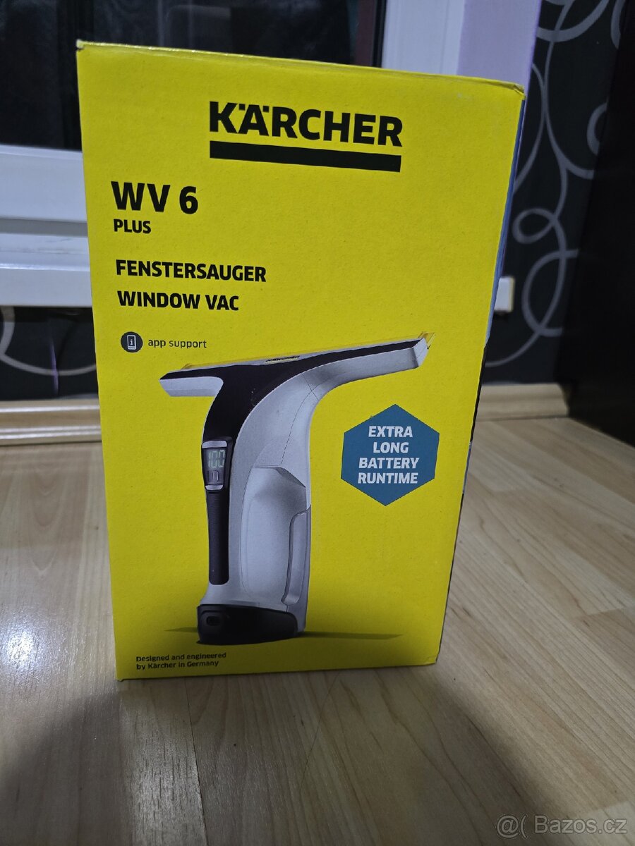 Aku vysavač na okna Kärcher WV 6 Plus