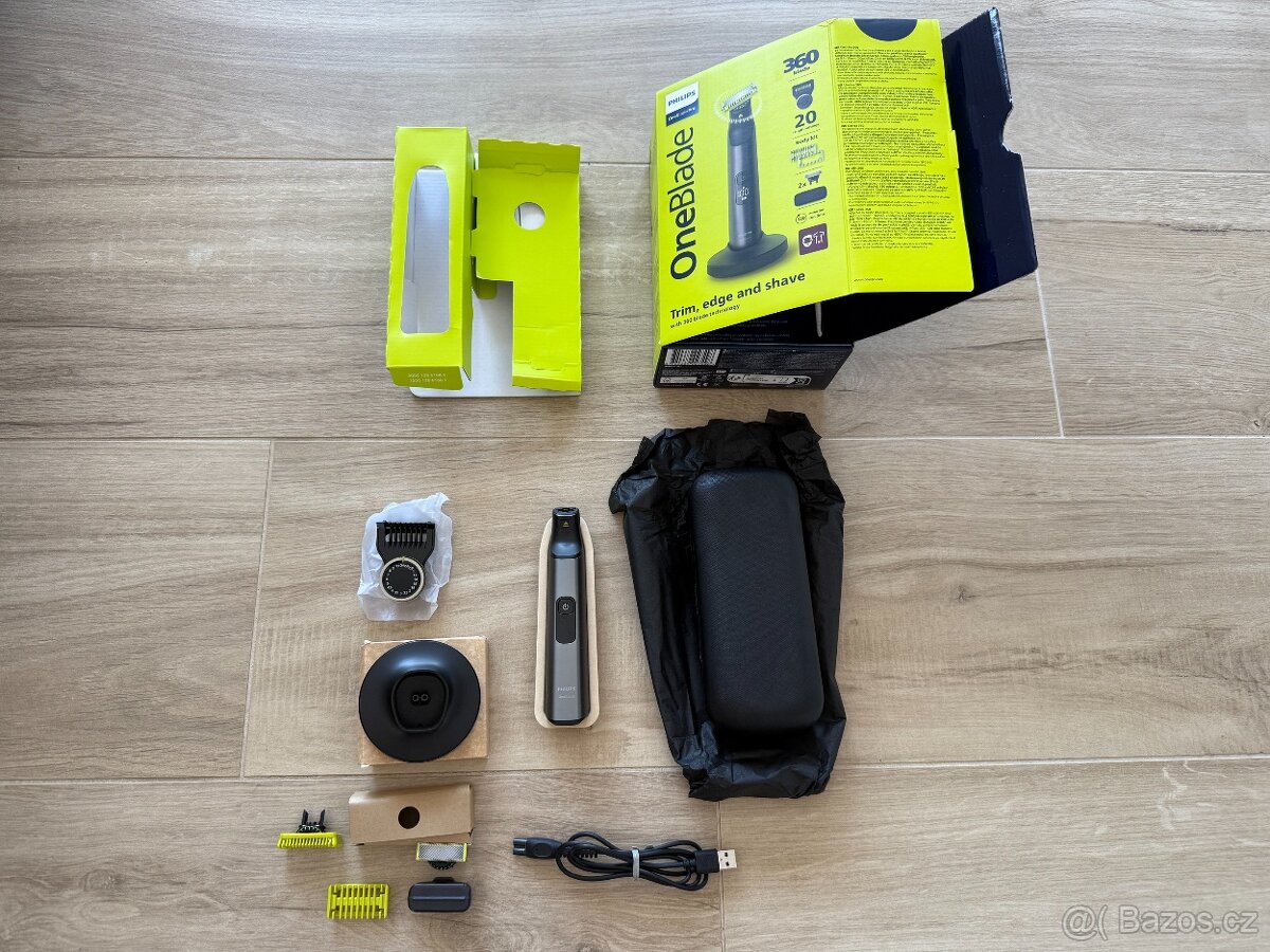 Nejvyšší varianta strojku Philips OneBlade 360 QP6652/61