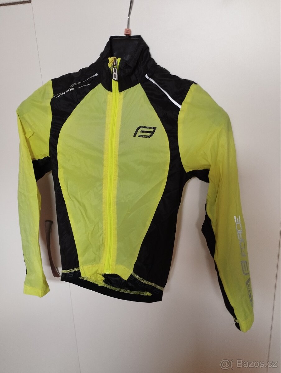 Force UNI dětská cyklistická bunda-větrovka