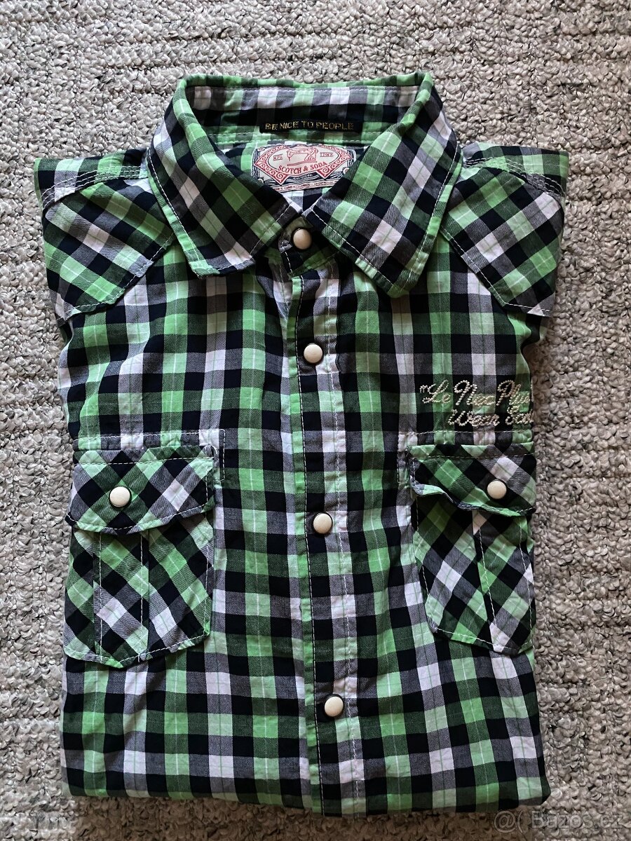 Nová košile s dl. rukávem Scotch & Soda - L