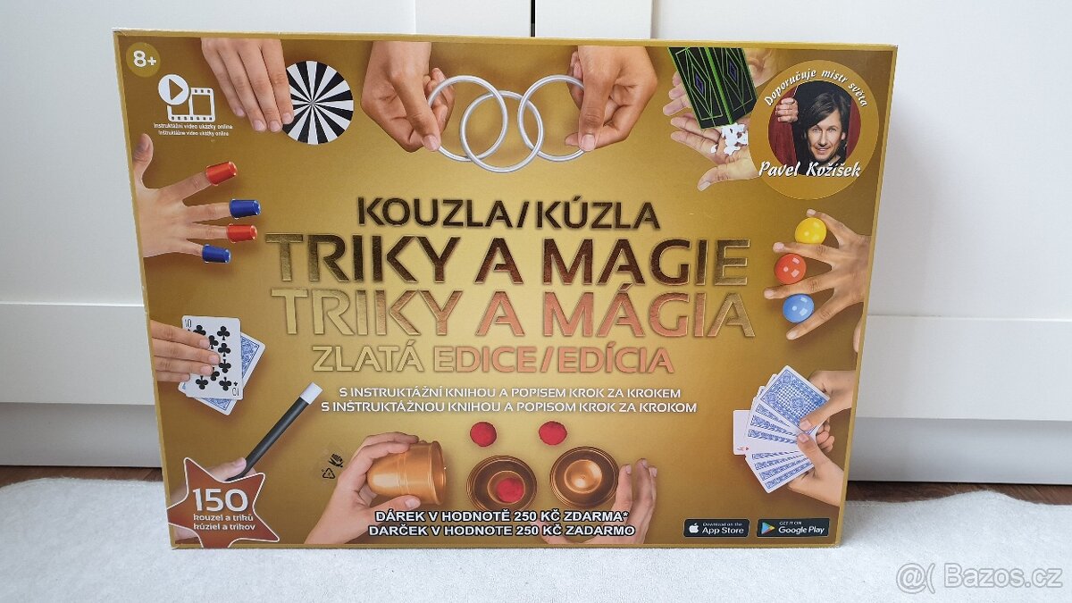 Kouzla, triky a magie - zlatá edice
