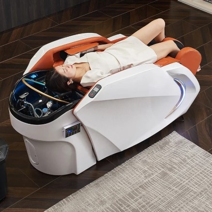 Vertu Electric massage shampoo bed - Moderní spa lehátko s i
