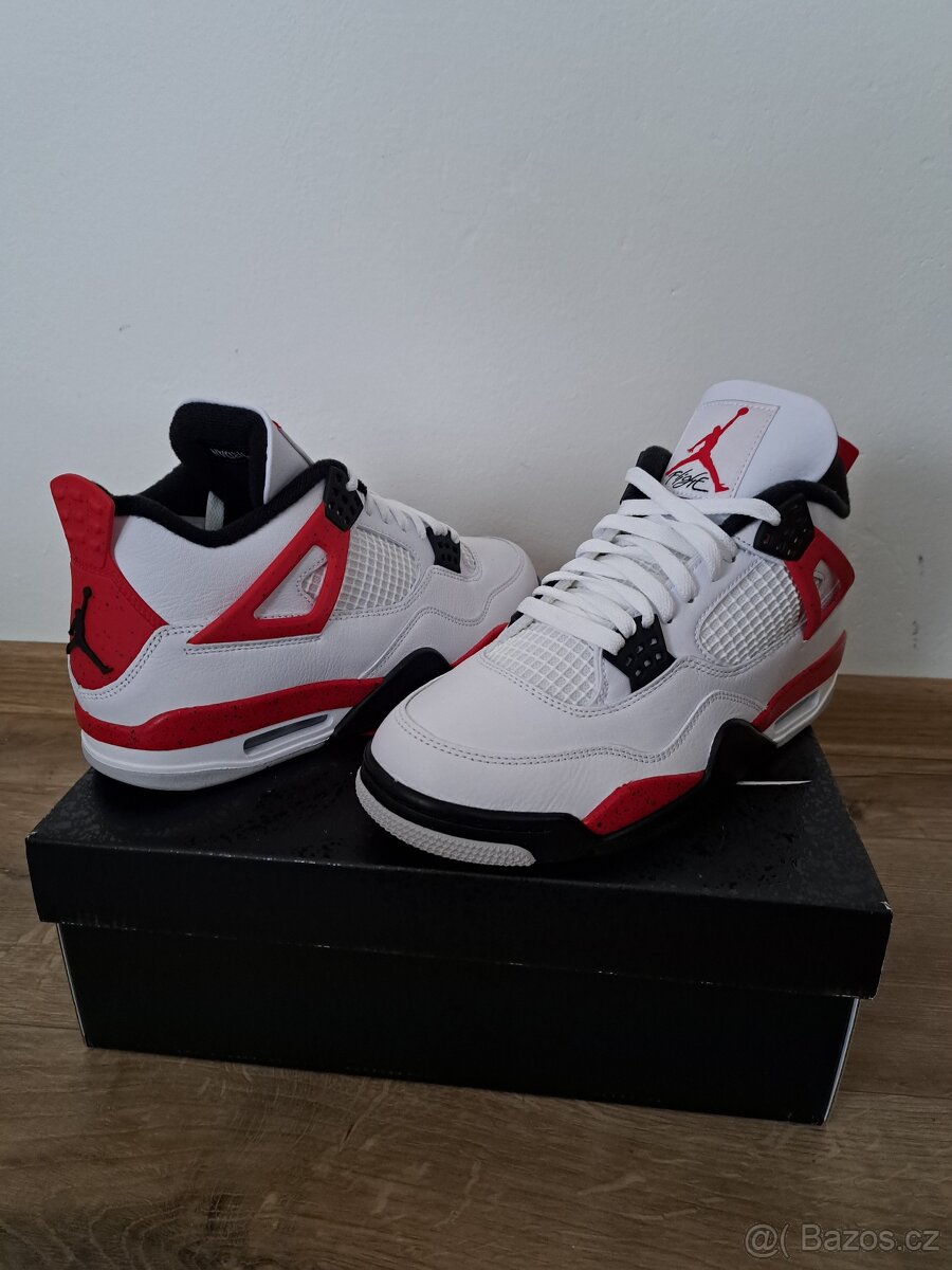 Jordan 4 Red Cement