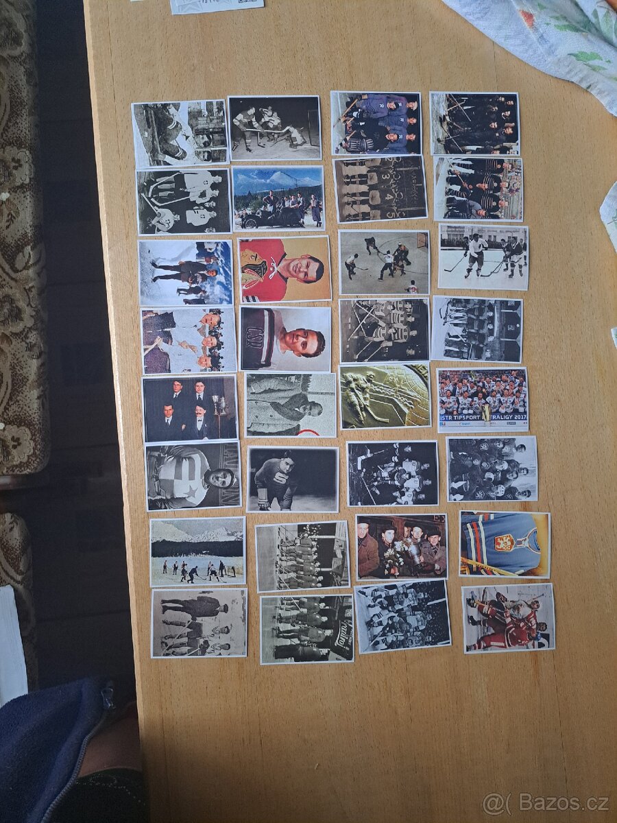 Hokejové nálepky legend