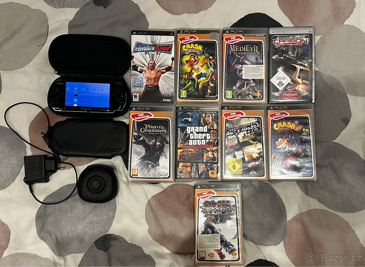 PSP 3004 + Příslušenství