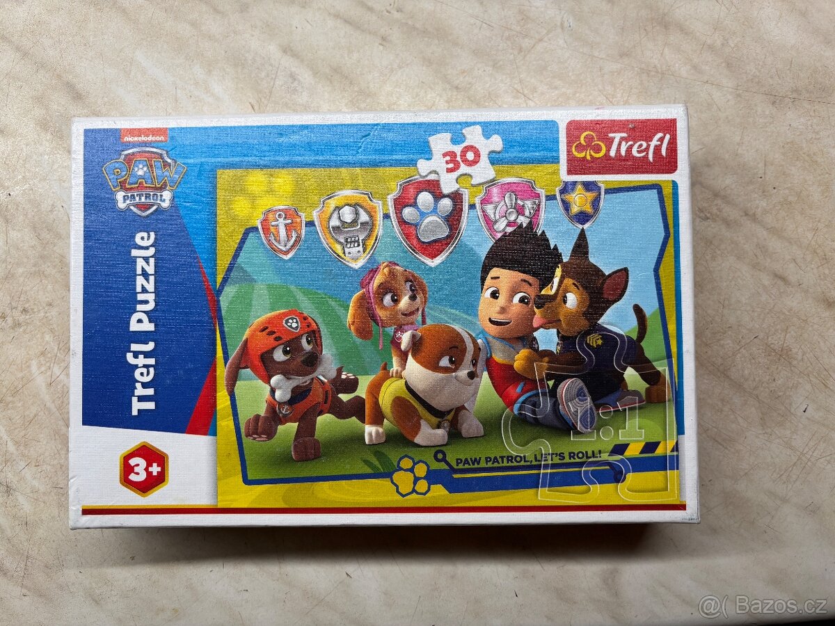 Puzzle tlapková patrola