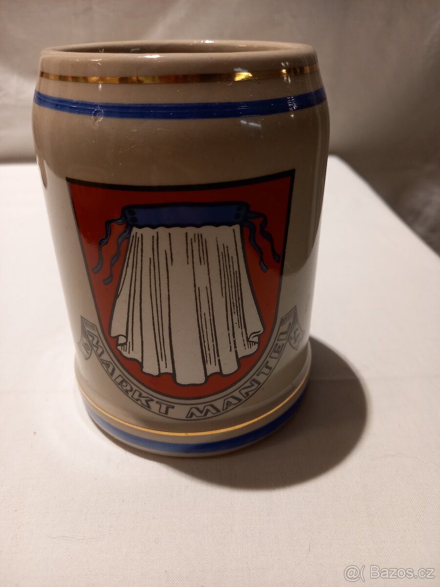 Zahraniční keramika - půllitr.