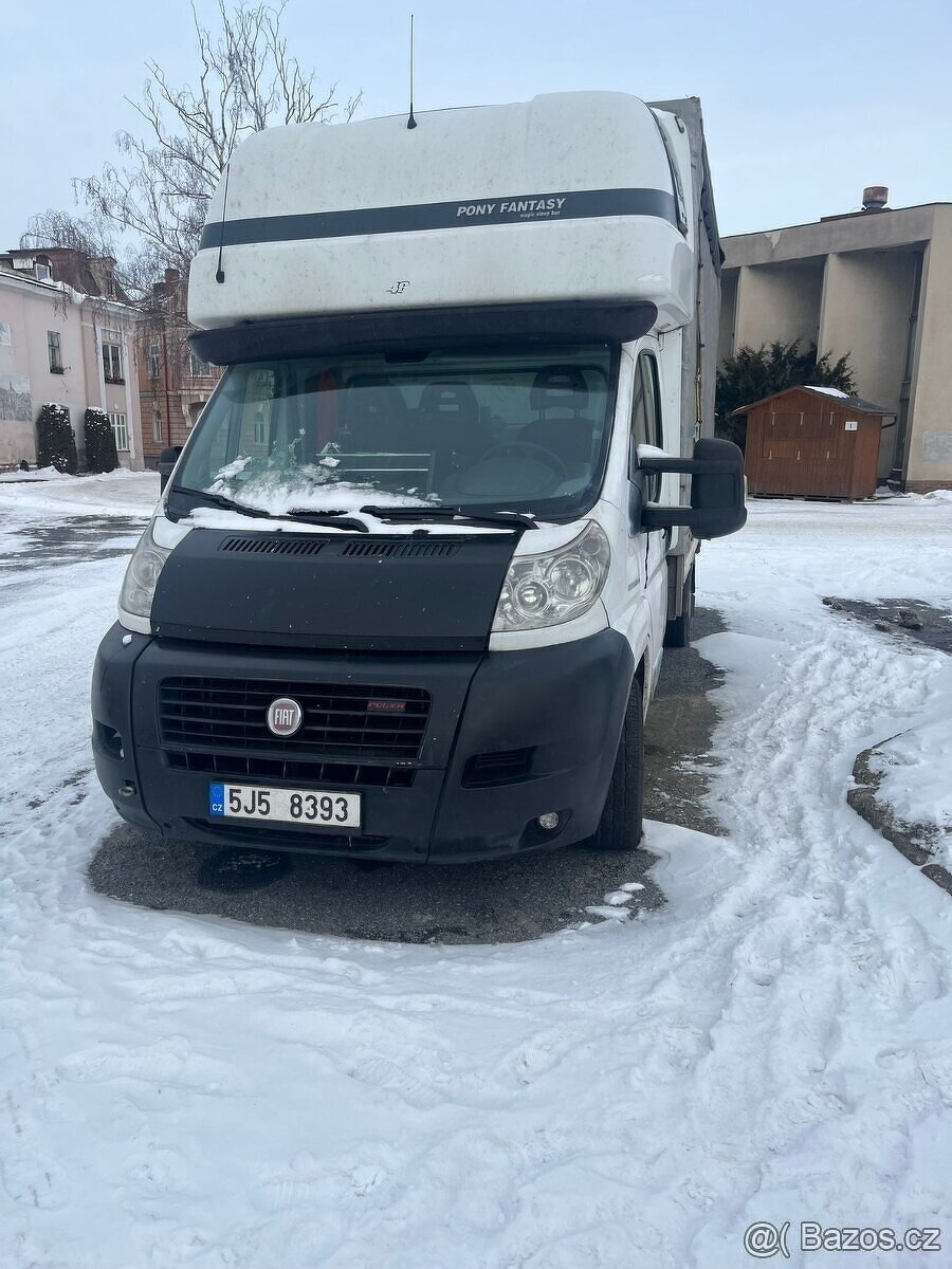 Fiat Ducato 3.0 JTD | valník plachta | spaní