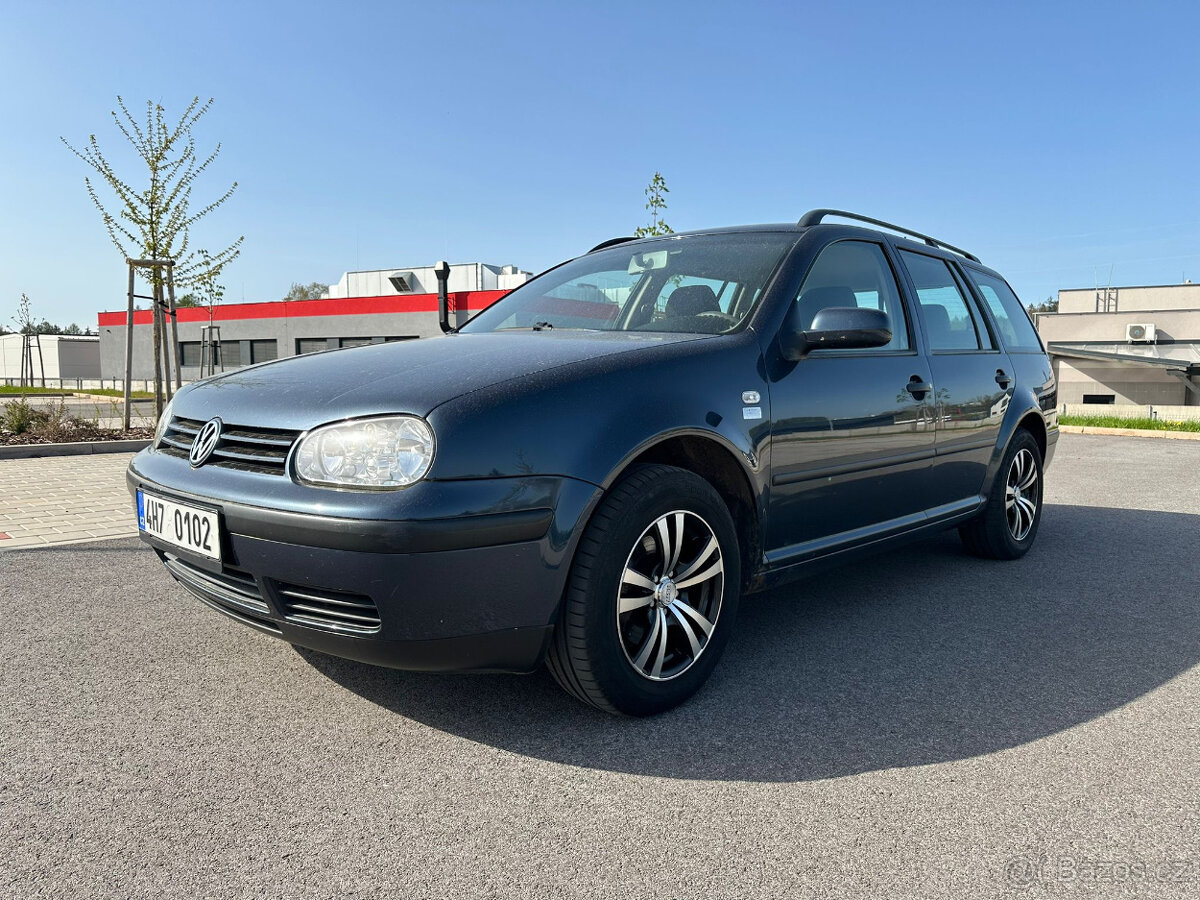 VW Golf 4 / IV - 1.9 TDI 74KW, 2004, najeto pouze 164 000km