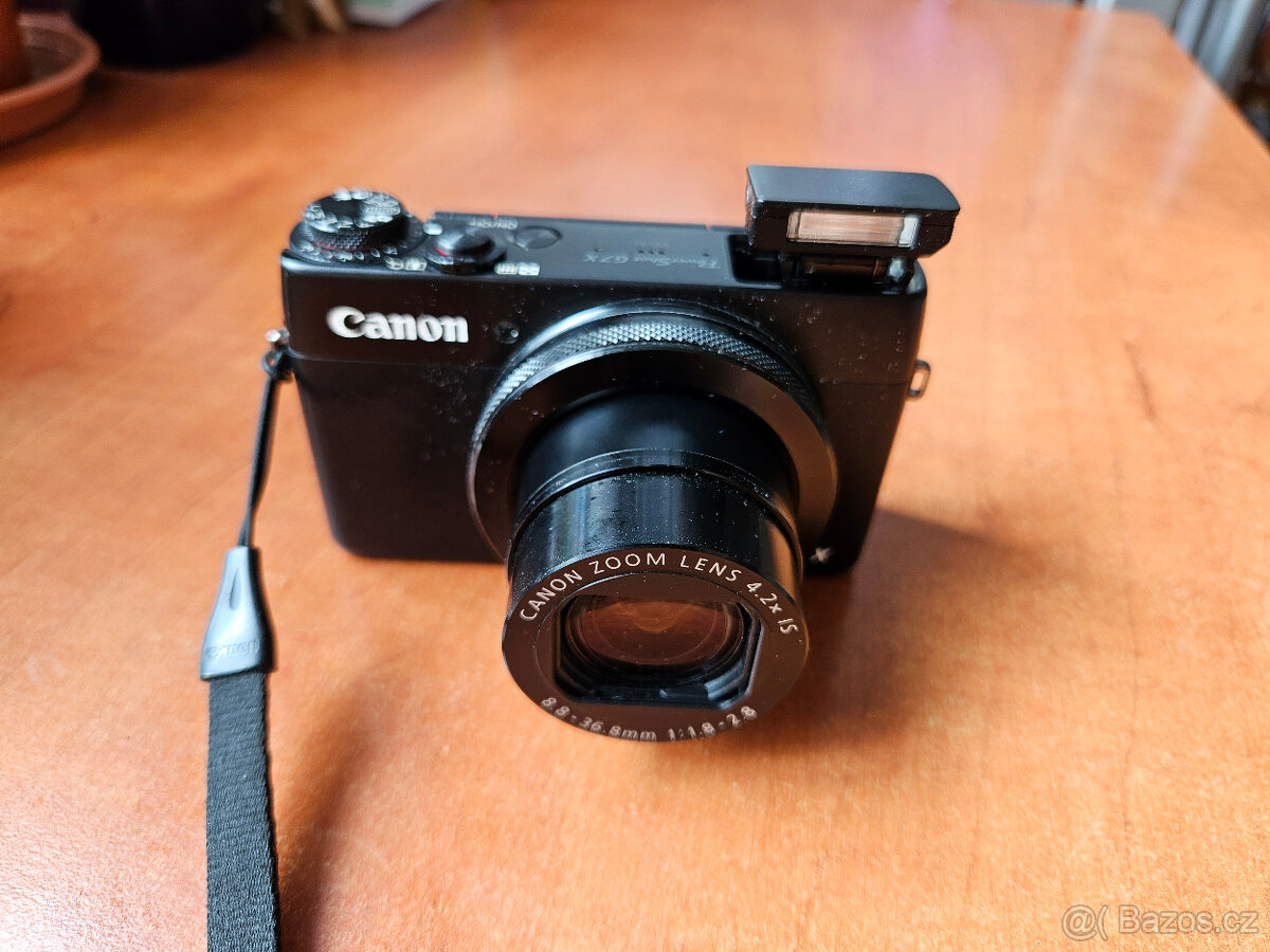 Canon PowerShot G7 X (2016) + obal + baterie + 32GB + nabíje