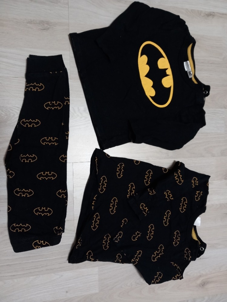 Chlapecké Batman pyžamo, legíny a 2x tričko