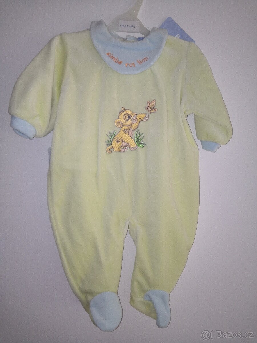 nové pyžamo pro miminko 62 (3 měsíce) pistácie