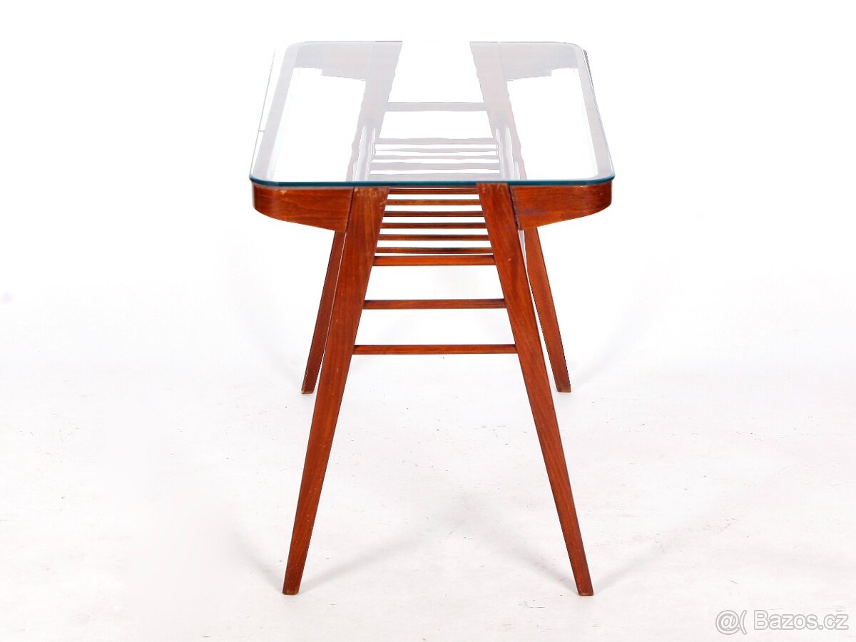 Konferenční designová stolek, F. Jirák, 1955