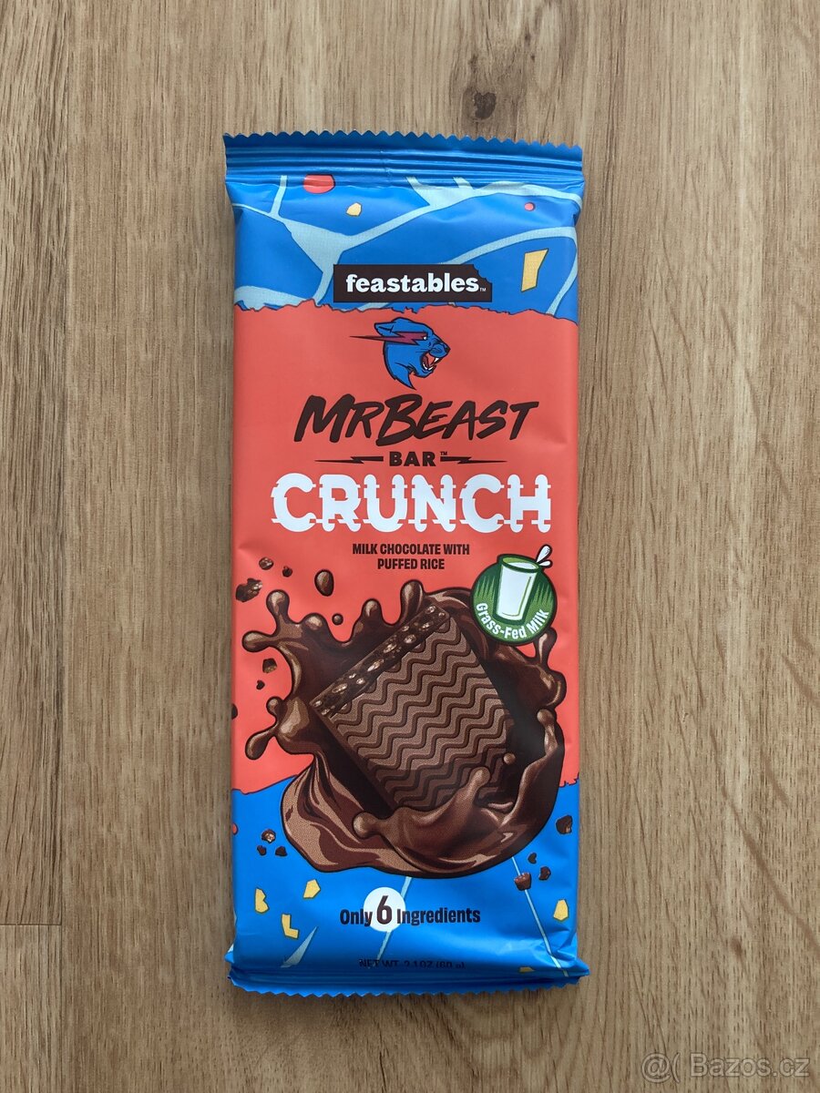 MRBEAST crunch chocolate