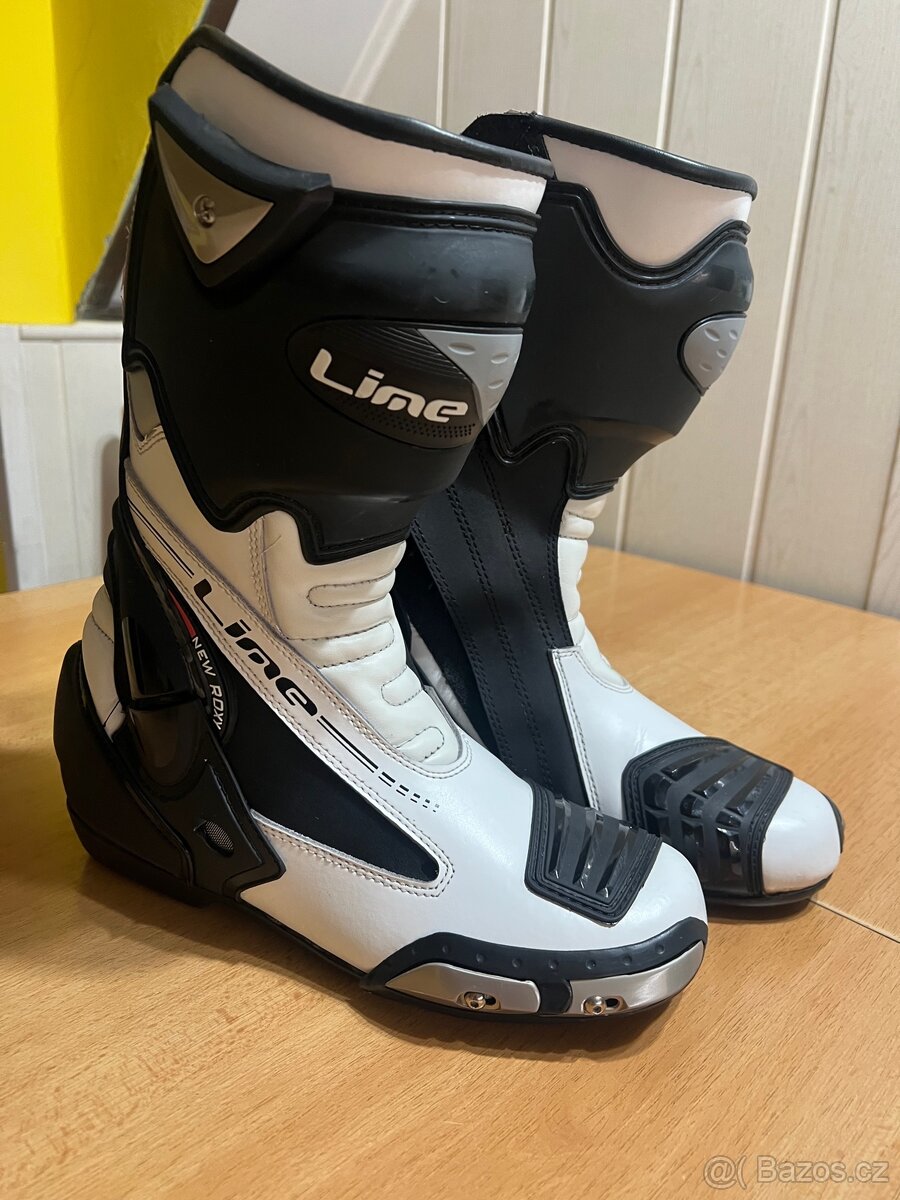 Prodej Moto Boty MBW LIME New Roxy Černo/bílé