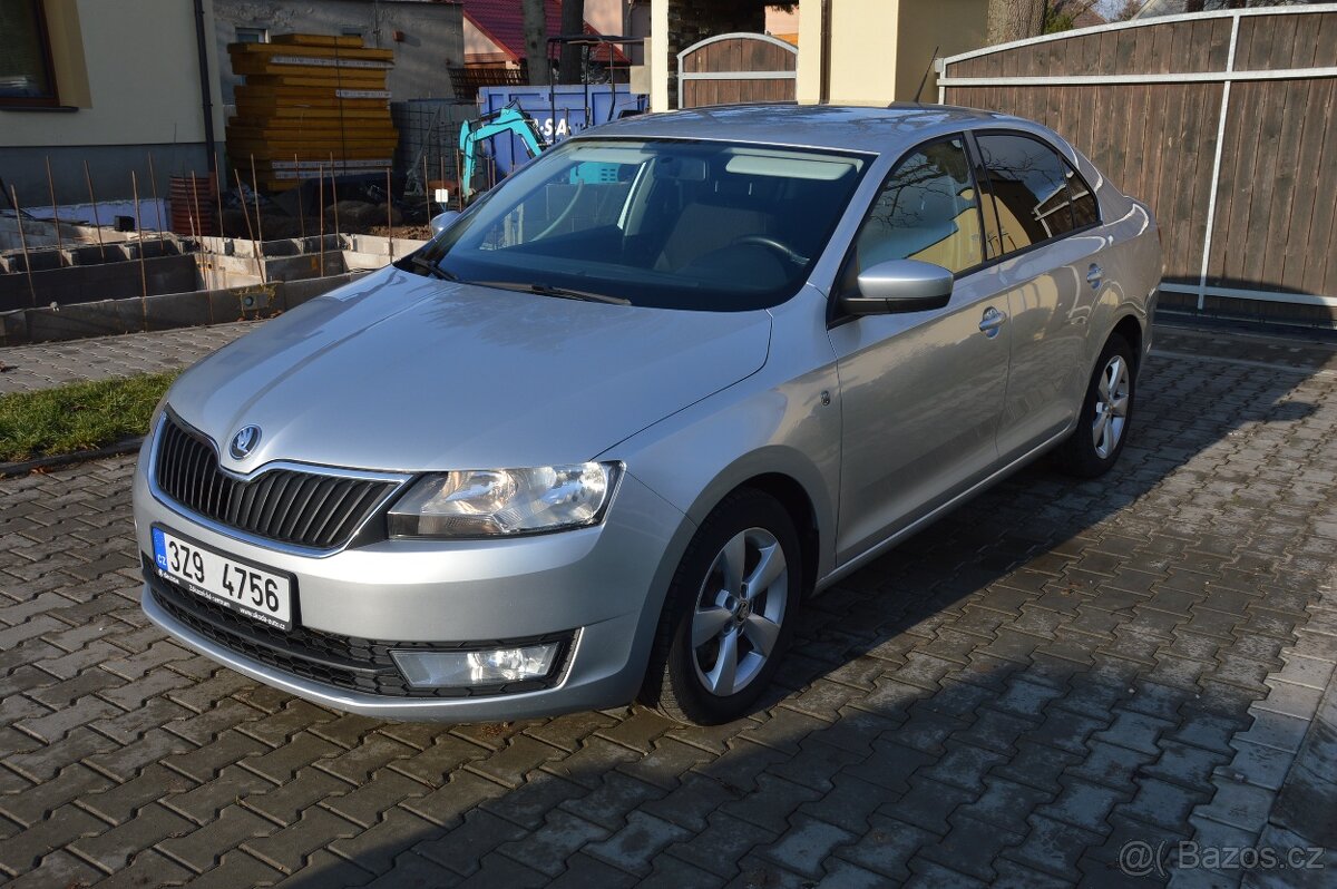 Škoda Rapid sedan 1.2TSI 77kW 181tkm 12/13 klima ALU