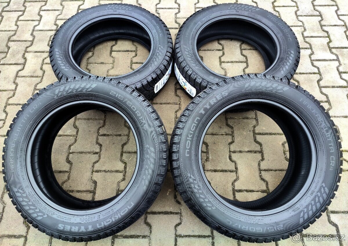 Nové zimní zátěžové pneumatiky Nokian 215/60R17C