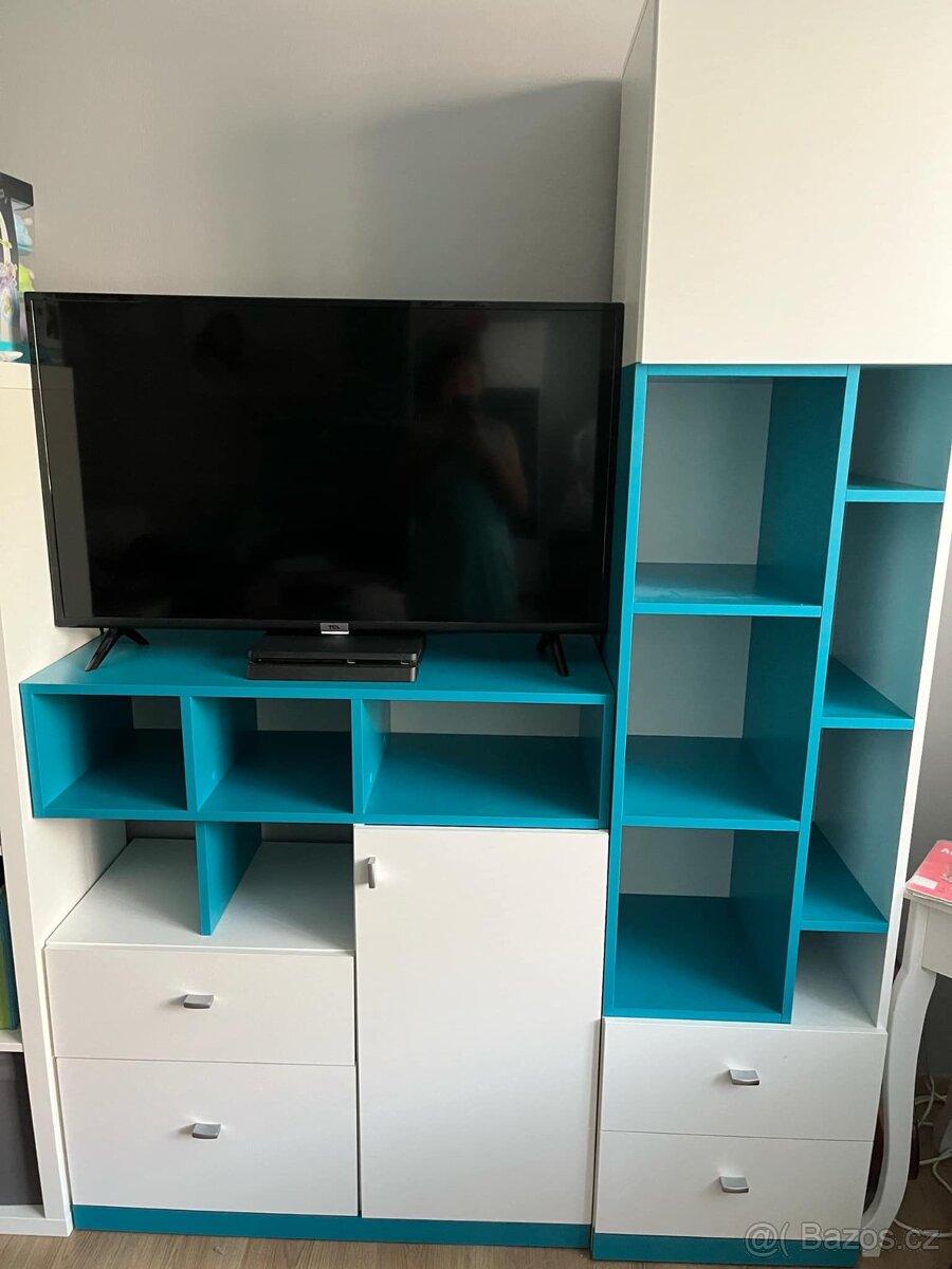 Dětský pokoj Mobi ve SKVĚLÉM STAVU + koberec ZDARMA
