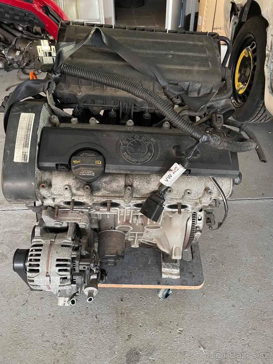 Kompletní nastrojený motor 1,4 16v 63kw CGGB